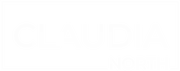 Claudia North White Logo